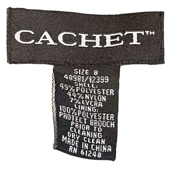 Cachet Womens Green Lined Babydoll Ruched Whimsigoth Sleeveless Party Dress 8 - Picture 15 of 16